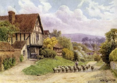 Cropthorne, near Evesham, Worcester by Alfred Robert Quinton